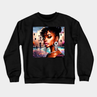 #6.Vibe  by Charlotte VanRoss Crewneck Sweatshirt